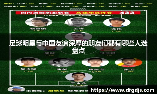 足球明星与中国友谊深厚的朋友们都有哪些人选盘点